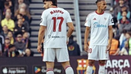 九游体育官网入口-2-5不敌巴萨，塞维利亚已连续52场西甲客战西超三强未能取胜